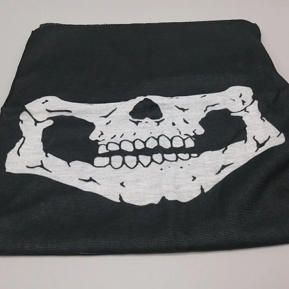 Skull Face Mask Gaiter Neck Shield Neckerchief Breathable - UNISEX -NEW - FIRM